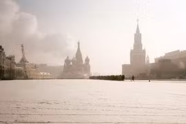 Khung cảnh mùa đông tuyệt đẹp ở Moscow thập niên 1980