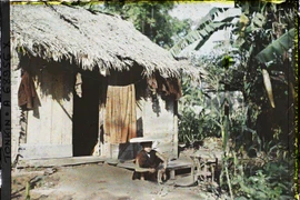 Ảnh màu cực hiếm về phụ nữ nông thôn Bắc Bộ năm 1921