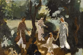 Vẻ đẹp của người phụ nữ Việt Nam qua loạt tranh cổ của Pháp