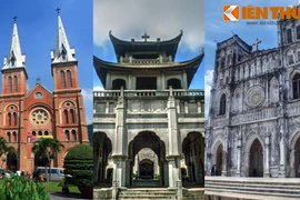 Ba nhà thờ cổ tráng lệ nhất 3 miền Bắc - Trung - Nam