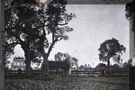 Ảnh đặc biệt quý Văn Miếu - Quốc Tử Giám và chùa Một Cột năm 1914-1915