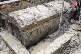 Quan tài nặng 3 tấn, mộ tặc 9 lần đột nhập về tay trắng