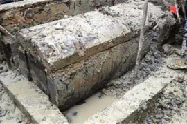 Quan tài nặng 3 tấn, mộ tặc 9 lần đột nhập về tay trắng