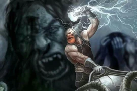 Choáng váng sức mạnh siêu phàm của vị thần đấu thắng cả quái vật