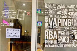 Nhiều cửa hàng đóng cửa thuốc lá điện tử đóng cửa sau lệnh cấm