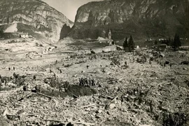 Kinh hãi dòng nước khổng lồ giết 2.000 người Italia năm 1963