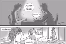 Nhìn cái bụng nhô cao của vợ cũ, tôi đau khổ van xin tái hợp 