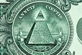 Biết gì về biểu tượng Thiên nhãn trên tờ tiền USD?