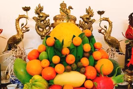 Mẹo bảo quản mâm ngũ quả tươi lâu không cần đến tủ lạnh 