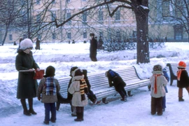 Tận mục cuộc sống chìm trong tuyết trắng ở nước Nga mùa đông 1979