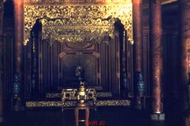 Ảnh hiếm về điện Thái Hòa ở Huế năm 1951