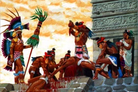  Rùng mình cuộc hiến tế 20.000 người của đế chế Aztec