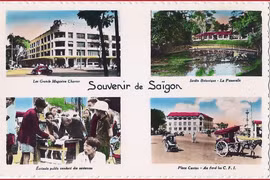 Ảnh màu cực hiếm về Sài Gòn một thế kỷ trước