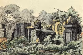 Cảnh quan Nam Bộ năm 1935 qua những bức tranh “hàng hiếm” (2)