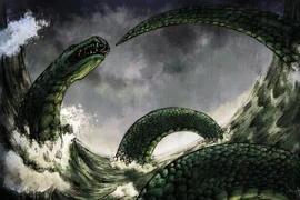 Sức mạnh hủy diệt của rắn khổng lồ Jörmungandr trong thần thoại Bắc Âu