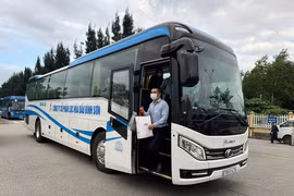 BSR vận hành xe đưa đón CBCNV