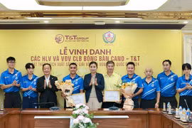 CLB Bóng bàn CAND – T&T nhận thưởng kỷ lục ở các giải quốc gia