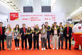 Khai trương 4 đường bay Hà Nội, TP HCM với Bắc Kinh, Quảng Châu