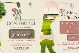 Khách sạn Legend Valley chào đón phái đẹp 8/3 tới với Hà Nam