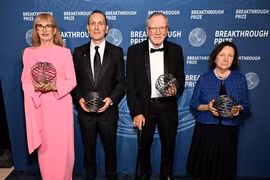 Chủ nhân Giải thưởng VinFuture được vinh danh ở Giải thưởng Breakthrough 2025