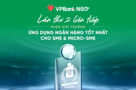  VPBank NEOBiz được Global Banking and Finance Review xướng tên ở giải thưởng 