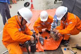 EVNHANOI tăng cường công tác phòng chống thiên tai và tìm kiếm cứu nạn