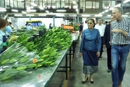 Chủ tịch Quốc hội Lào thăm và làm việc tại Lâm Đồng