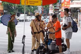 Bắt đầu xử phạt xe đạp điện, xe máy điện chưa đăng ký