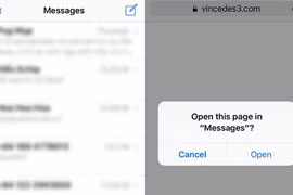 "Dế cưng" iPhone đơ toàn tập vì tin nhắn quái dị