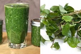 Tối nào cũng uống ly nước rau diếp cá, cân nặng giảm ầm ầm