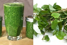 Tối nào cũng uống ly nước rau diếp cá, cân nặng giảm ầm ầm
