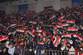 Chùm ảnh sinh viên Syria mừng chiến thắng Aleppo