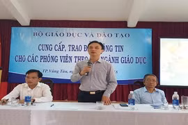 Tháng 10 sẽ công bố chương trình khung phổ thông mới