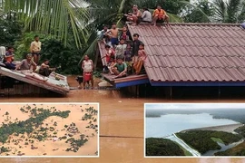 Nhìn lại diễn biến thảm họa vỡ đập thủy điện tại Lào