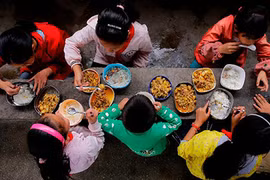 Tò mò bữa trưa của học sinh trên khắp thế giới