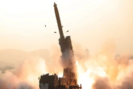 Triều Tiên thông báo thử bệ phóng tên lửa đa nòng siêu lớn