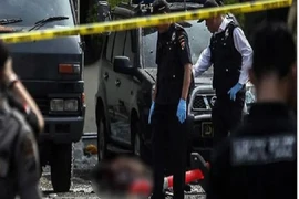 Đánh bom trụ sở cảnh sát Indonesia, 7 người thương vong