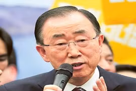 Ông Ban Ki-moon tuyên bố không tranh cử Tổng thống Hàn Quốc