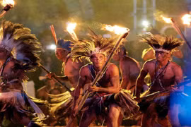 Sống động Thế vận hội thổ dân đầu tiên trên thế giới