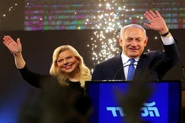 Thủ tướng Israel ăn mừng kết quả bầu cử Quốc hội