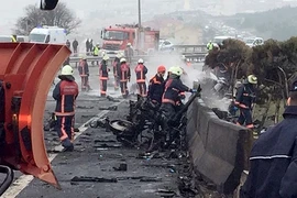 Rơi trực thăng ở Thổ Nhĩ Kỳ, 4 người Nga thiệt mạng