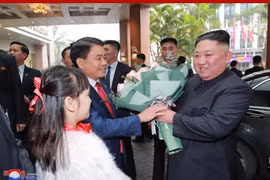 Ngày đầu Chủ tịch Kim Jong-un đến Việt Nam trên báo Triều Tiên