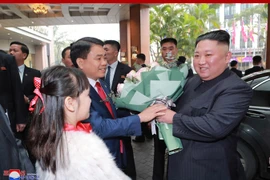 Ngày đầu Chủ tịch Kim Jong-un đến Việt Nam trên báo Triều Tiên