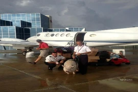 Thuê máy bay riêng đưa lợn đi du lịch nước Mỹ