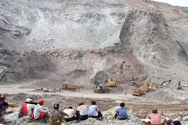 Sập hầm mỏ tại Myanmar, gần 60 người thương vong 