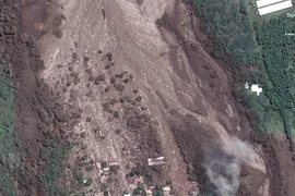 Kinh hoàng thảm họa núi lửa Guatemala khi nhìn từ vệ tinh