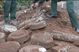 Phát hiện kho đạn hơn 3 tạ trong khu dân cư