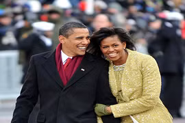 Loạt ảnh tình cảm của vợ chồng cựu Tổng thống Obama