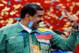 Ông Maduro tái đắc cử Tổng thống Venezuela