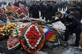 Lễ an táng phi công máy bay Su-24 bị bắn rơi